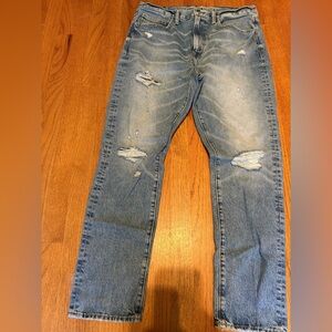 American Eagle Distressed Blue Jeans
